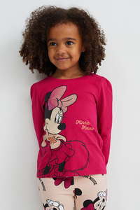 C&A Minnie Maus-Langarmshirt, Rosa, Größe: 110