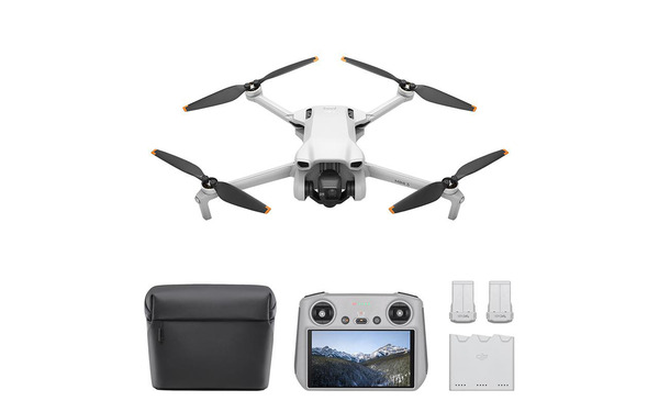 Bild 1 von DJI Mini 3 Fly More Combo & RC Drohne, Grau/Weiß