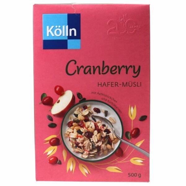 Bild 1 von Kölln Cranberry Hafer Müsli