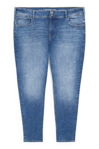 C&A CLOCKHOUSE-Skinny Jeans-Mid Waist-Push-up-Effekt, Blau, Größe: 56
