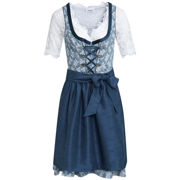 Bild 1 von Damen Dirndl, Spitzenbluse und Schürze