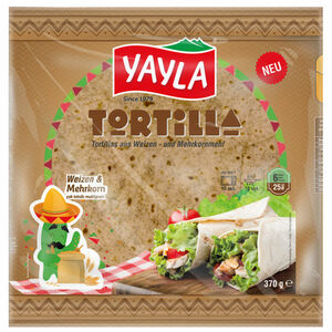 Yayla Mehrkorn Wrap Tortillas