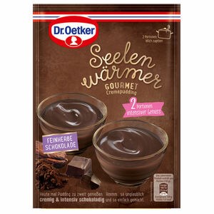 Dr. Oetker 2 x Seelenwärmer Pudding Schokolade (feinherb)