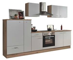 Menke Küchen Küchenblock Artisan Classic 300, Holznachbildung