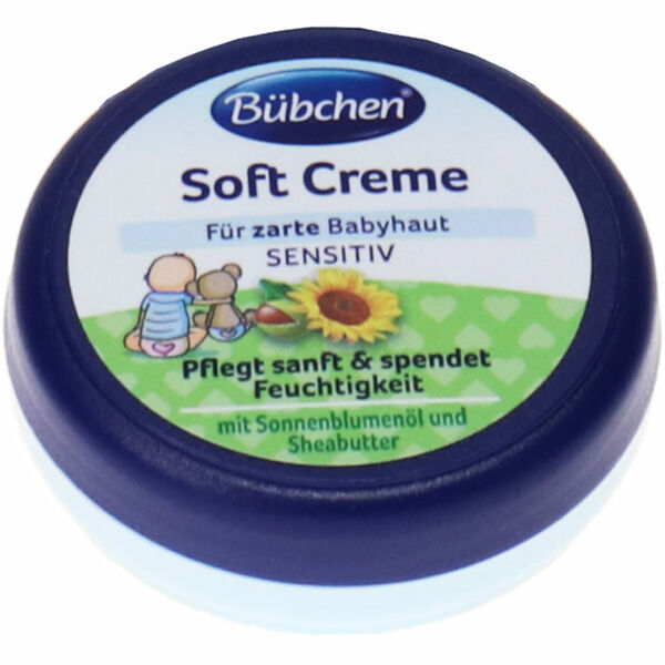 Bild 1 von Bübchen 2 x Soft Creme für Babyhaut sensitiv