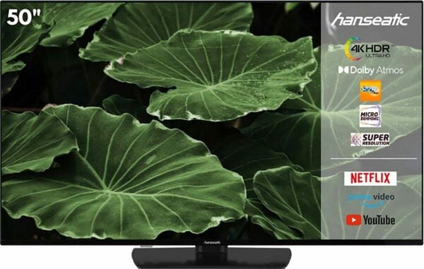 Bild 1 von Hanseatic 50U800UDS LED-Fernseher (126 cm/50 Zoll, 4K Ultra HD, Android TV, Smart-TV)