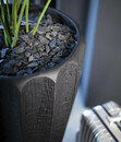 Bild 4 von fleur ami Kunststoff-Vase Firewood, konisch, schwarz