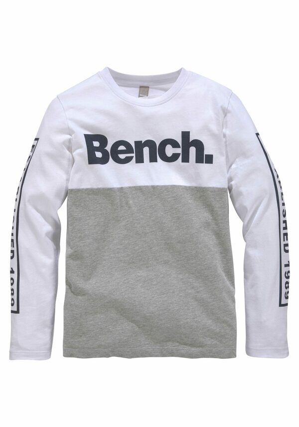 Bild 1 von Bench. Langarmshirt mehrfarbig und mit Drucken