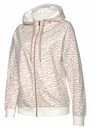 Bild 3 von LASCANA Kapuzensweatjacke / Sweatshirtjacke mit Details in Roségold und seitlichen Taschen