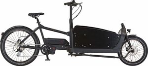 Prophete E-Bike CARGO 22.ETL.20, 8 Gang Shimano Acera Schaltwerk, Kettenschaltung, Mittelmotor 250 W