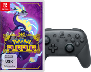 Pokémon Purpur + Pro Controller