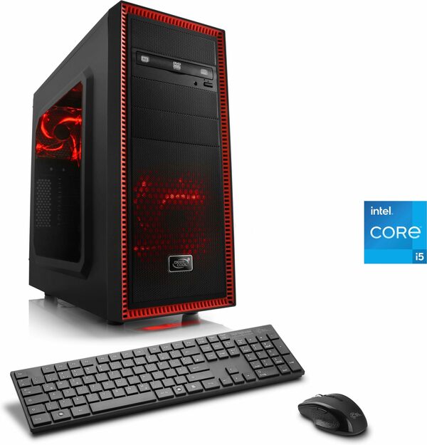 Bild 1 von CSL Speed V5715 PC (Intel® Core i5 11400, UHD Graphics 730, 16 GB RAM, 1000 GB SSD, Luftkühlung)