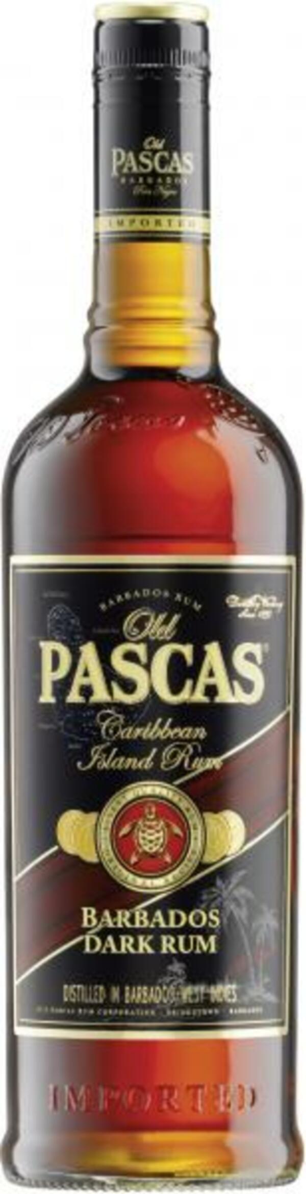 Bild 1 von Old Pascas Ron Negro Barbardos Rum