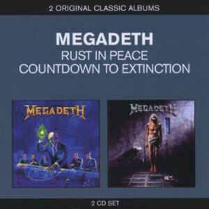 2in1 (Rust in Peace/Countdown To Extinction) von Megadeth - 2-CD (Jewelcase)