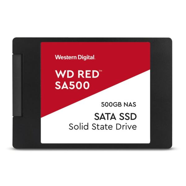 Bild 1 von Red SA500, 500 GB, 2,5 Zoll SSD, NAS, SATA III