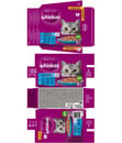 Bild 3 von Whiskas® Nassfutter für Katzen Multipack 1+ Fisch in Gelee, Adult, 24 x 85 g