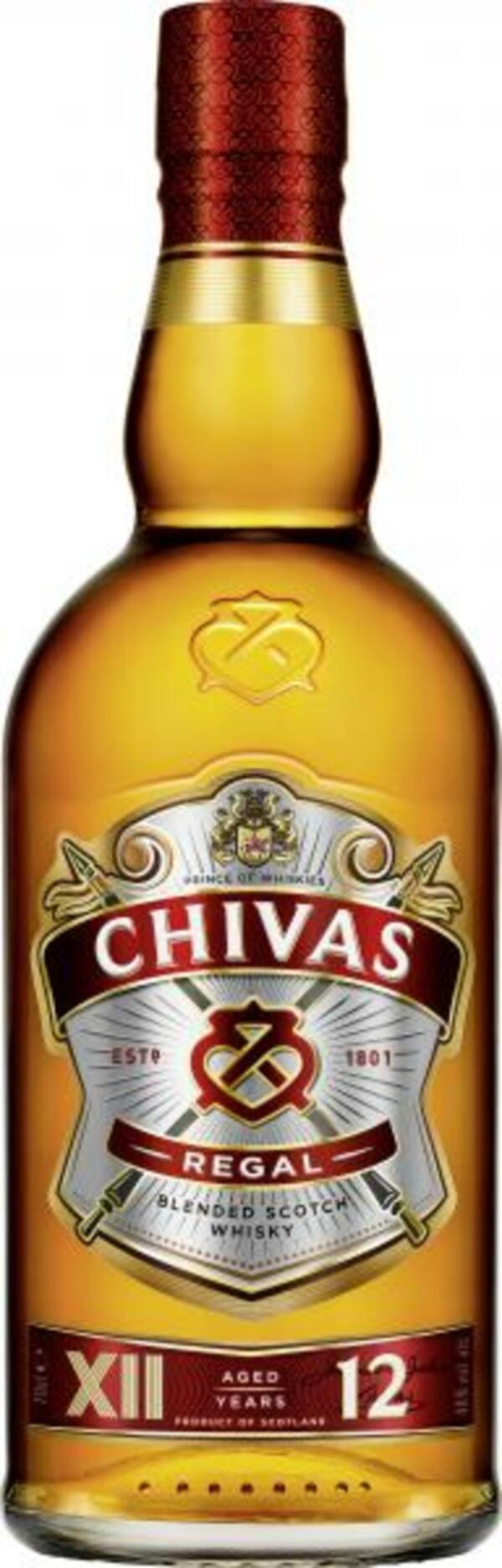 Bild 1 von Chivas Regal Blended Scotch Whisky 12 years