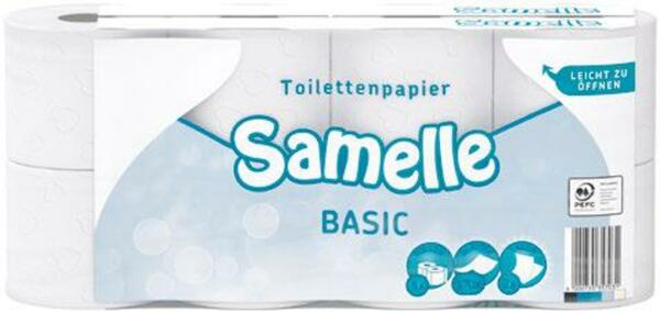 Bild 1 von Samelle Toilettenpapier 2-lagig