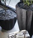 Bild 3 von fleur ami Kunststoff-Vase Firewood, konisch, schwarz