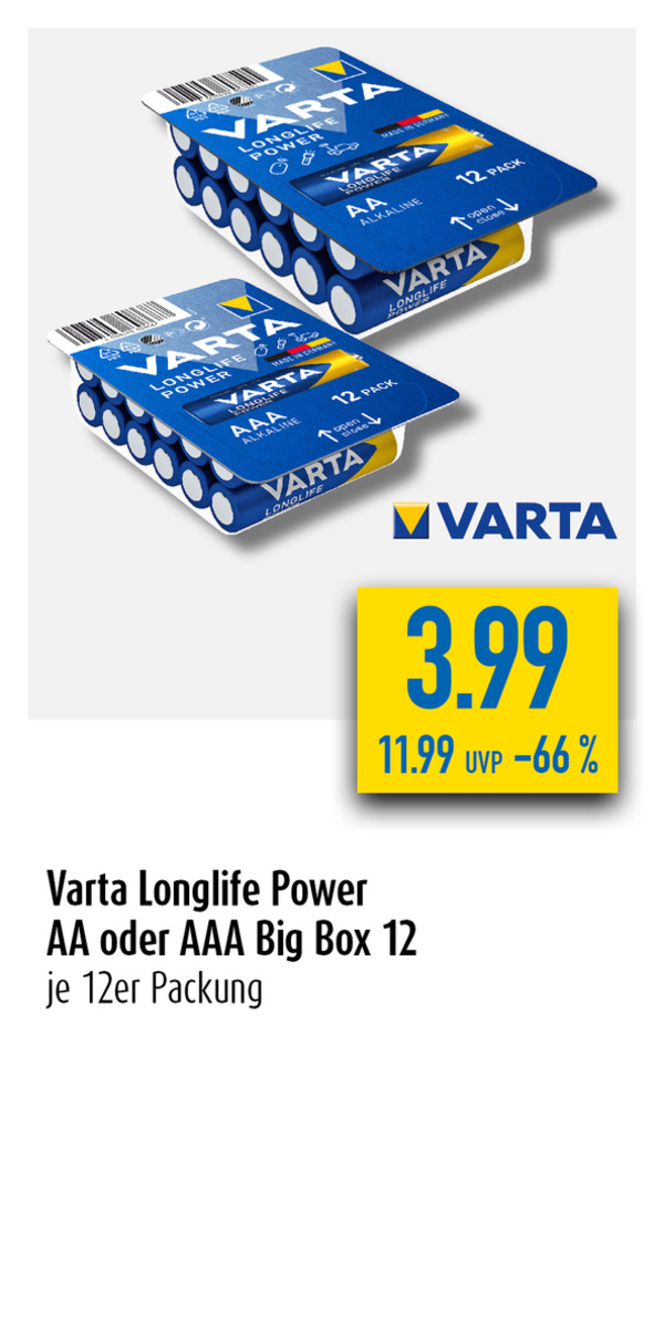 Bild 1 von Varta Batterien