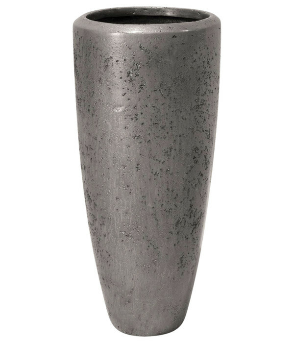 Bild 1 von fleur ami Kunststoff-Vase Grace, konisch, silber