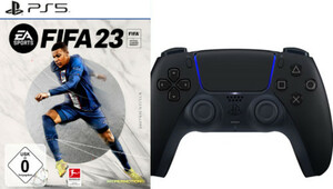 FIFA 23 PS5 + Sony DualSense Controller Schwarz