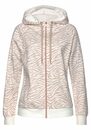 Bild 1 von LASCANA Kapuzensweatjacke / Sweatshirtjacke mit Details in Roségold und seitlichen Taschen