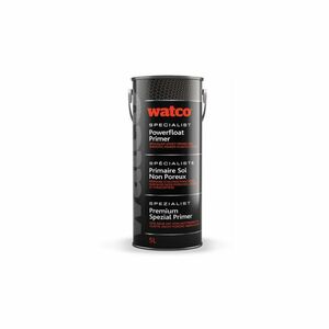 Watco Premium Spezial Primer, zweikomponentige Epoxidharz Bodenbeschichtung, Transparent 5L - Transparent