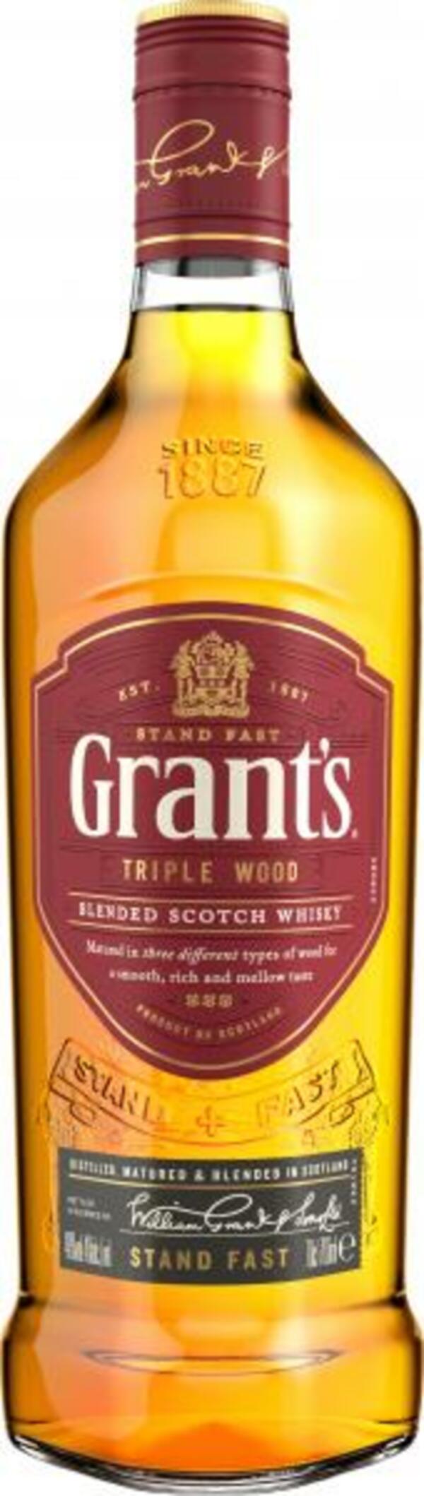 Bild 1 von Grant's Triple Wood Blended Scotch Whisky