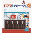 Bild 1 von tesa Powerstrips Vario-Gardinenhaken Braun