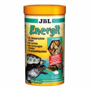 JBL Energil 70313 Hauptfutter für Sumpf- und Wasserschildkröten, 1er Pack (1 x 1 l)