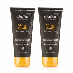 ahuhu organic hair care Mango Vanilla Intensive Care 2x200ml