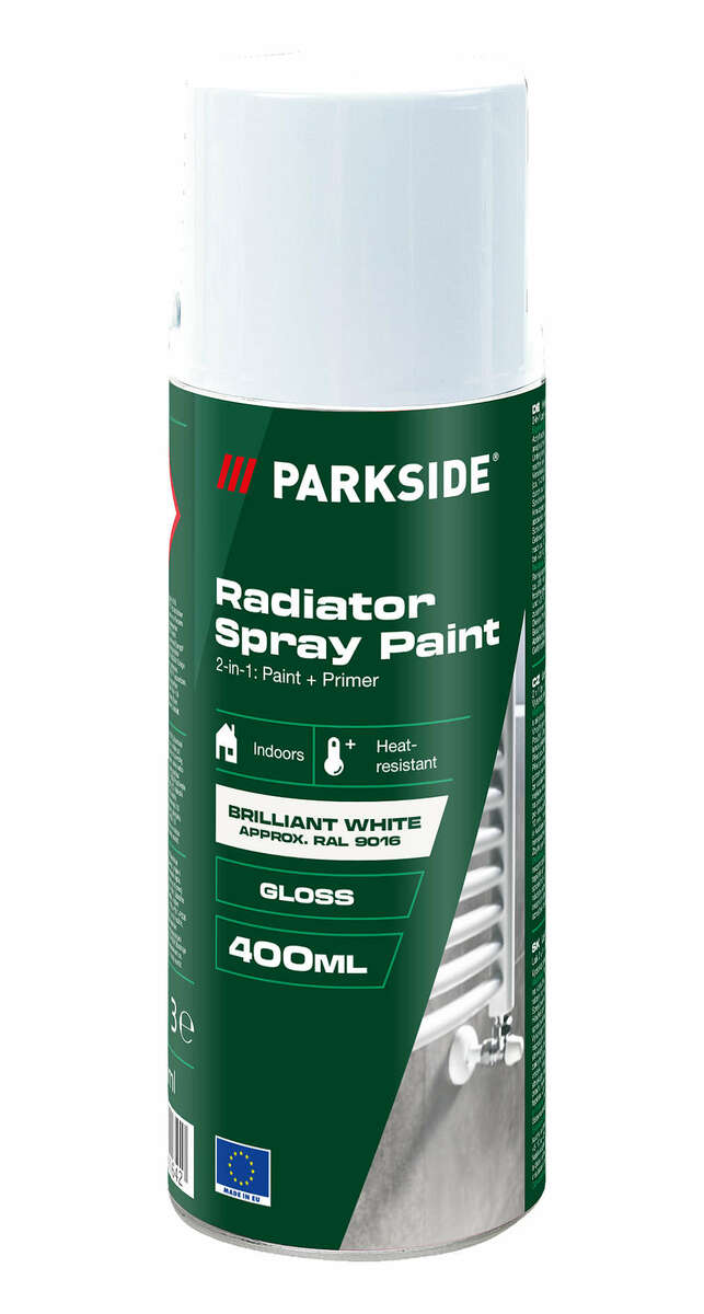 Bild 1 von PARKSIDE Heizkörperlack weiß glänzend