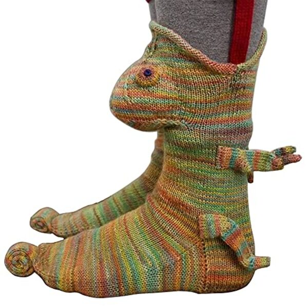 Bild 1 von Lustige Socken Herren Damen Bunte Stricksocken Winter Dicke