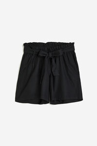 H&M MAMA Before & After Shorts aus Leinenmischung Schwarz, Unterwäsche in Größe M. Farbe: Black