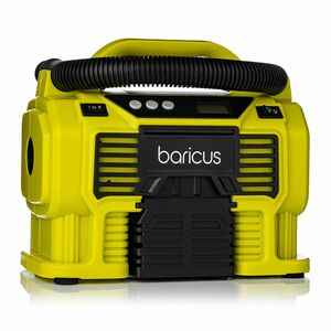 BARICUS Hybrid-Kompressor 3 Anschluss- möglichkeiten 12V/18V/220-230V