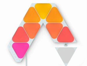 Nanoleaf Shapes Triangles Mini Starter Kit, LED-Lichtpaneele, 9-teilig