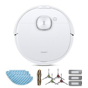ECOVACS N8 PRO Care Saugroboter mit Wischfunktion, 2600PA, extra Zubehör-KIT
