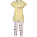 Bild 1 von Damen Pyjama mit 7/8 Hose