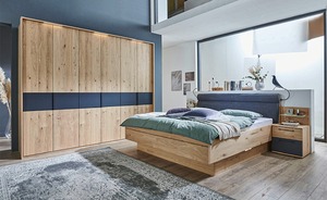 Wohnwert Schlafzimmer  Korsika holzfarben Komplett-Schlafzimmer - Möbel Kraft