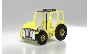 Autobett Traktor gelb Maße (cm): B: 111 H: 145 Kindermöbel