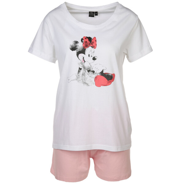 Bild 1 von Damen Schlafshorty mit Minnie-Print