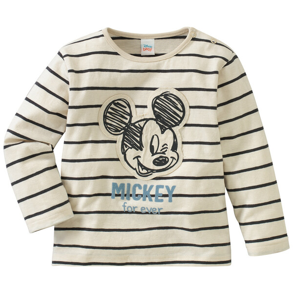 Bild 1 von Micky Maus Langarmshirt mit Applikation