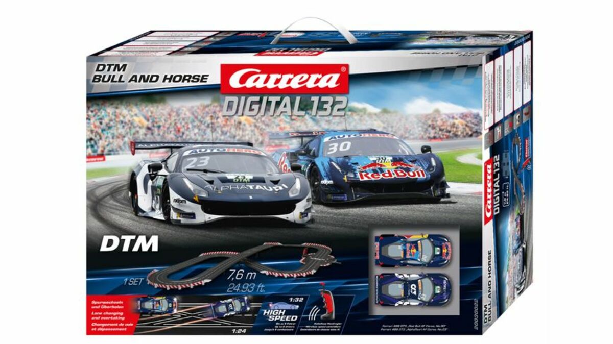 Bild 1 von Carrera DIGITAL 132 - DTM Bull and Horse
