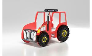 Autobett Traktor rot Maße (cm): B: 111 H: 145 Kindermöbel