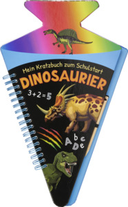IDEENWELT Kratzbuch Dinosaurier