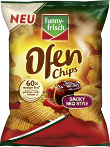 funny-frisch Ofen Chips Smoky BBQ Style