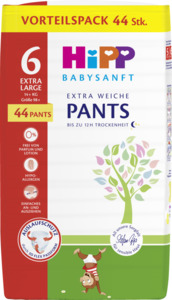 HiPP Babysanft Pants 6 Extra Large, Größe 98+, 14+ kg Vorteilspack