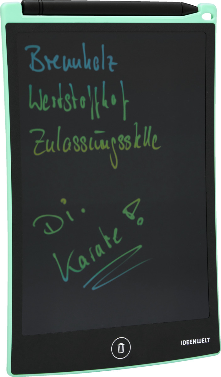 Bild 1 von IDEENWELT Elektrisches Memoboard türkis