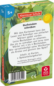 ASS Abenteuer Schule - Buchstaben schreiben Kartenspiel